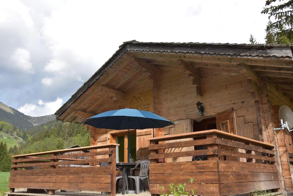 Chalet L'Armoy La Giettaz Dış mekan fotoğraf